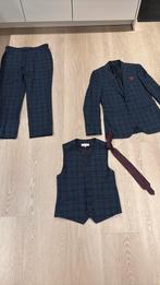 Pak kostuum Reiss wol 5 delig  kerst gala suit suppley, Ophalen of Verzenden, Zo goed als nieuw, Blauw