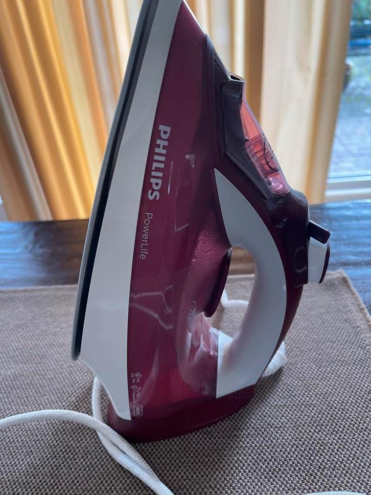 Philips GC2997/40 PowerLife Stoomstrijkijzer, Witgoed en Apparatuur, Strijkijzers en Strijkplanken, Gebruikt, Strijkijzer met snoer