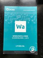 Lyceo examenbundel VWO wiskunde A, Ophalen of Verzenden, Zo goed als nieuw, VWO, Wiskunde A