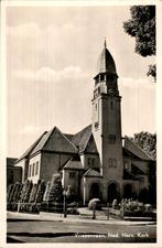 Vriezenveen - Kerk - 1, Ophalen of Verzenden, 1940 tot 1960, Gelopen, Overijssel