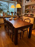 Eethoek met 6 stoelen, Antiek en Kunst, Ophalen