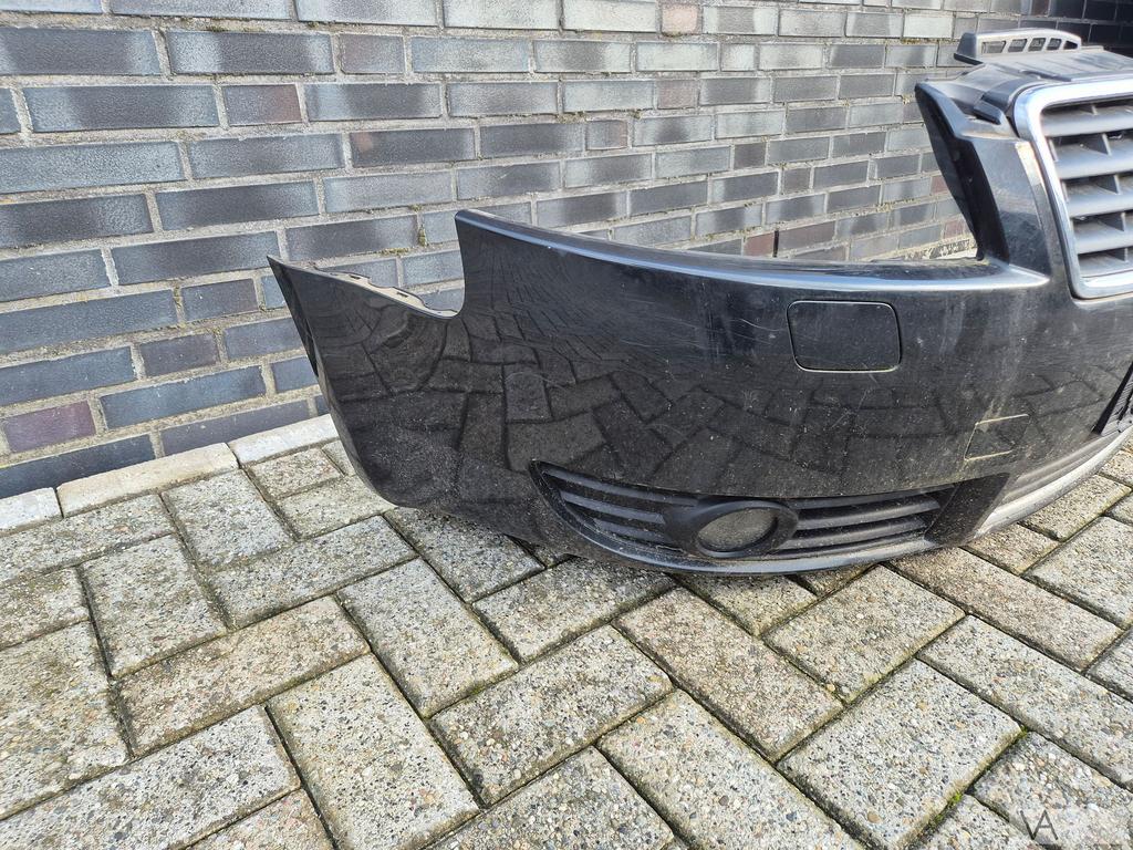 Audi A4 cabrio 2002 - 2006 voorbumper met grille en sproeier, Gebruikt, -, Voor, -
