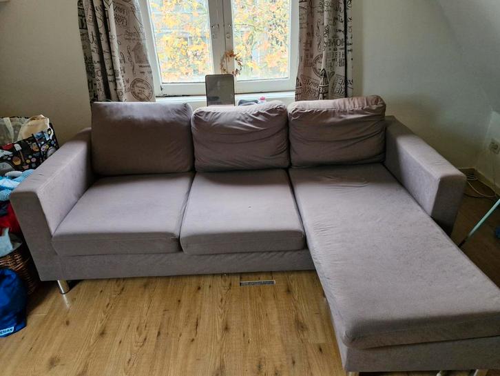 3 zitsbank, Huis en Inrichting, Banken | Complete zithoeken, Gebruikt, Stof, Ophalen