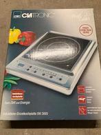 Inductiekookplaat Clatronic EKI 3005, Witgoed en Apparatuur, Zo goed als nieuw, Inductie, Vrijstaand, 4 kookzones