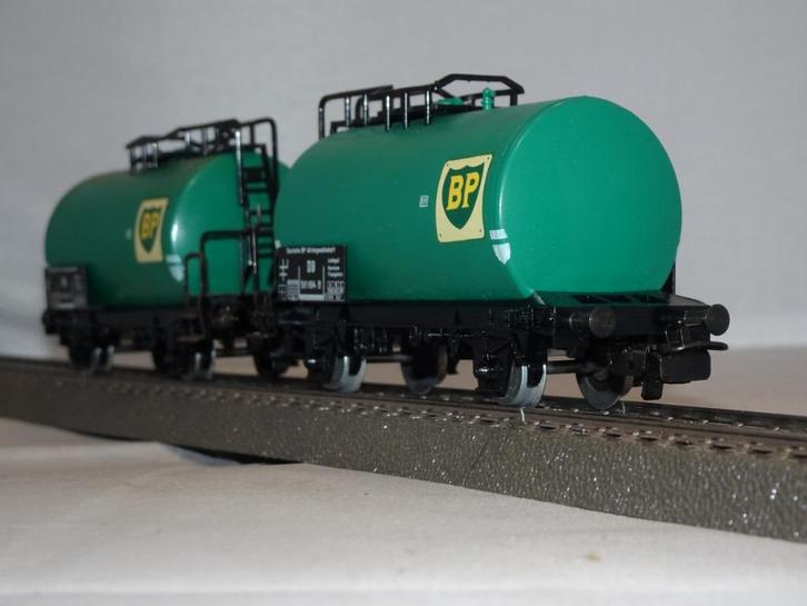 2 x Marklin 4644 ketelwagon BP NIEUW in OVP (#913), Hobby en Vrije tijd, Modeltreinen | H0, Nieuw, Wagon, Wisselstroom, Märklin