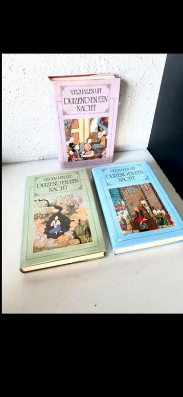 3 delen uit “VERHALEN UIT 1001 NACHT” beschikbaar voor biedingen