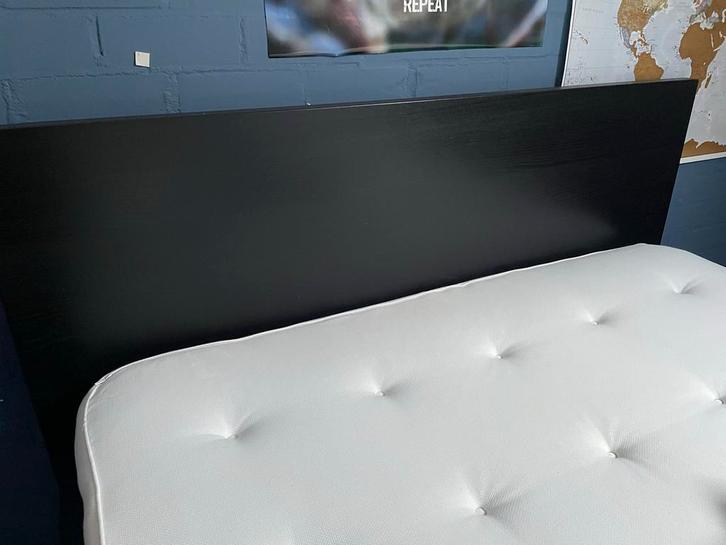 Gratis MALM Ikea ledikant 140x200 + 2 bedlades, Huis en Inrichting, Slaapkamer | Bedden, Gebruikt, Tweepersoons, 140 cm, 200 cm