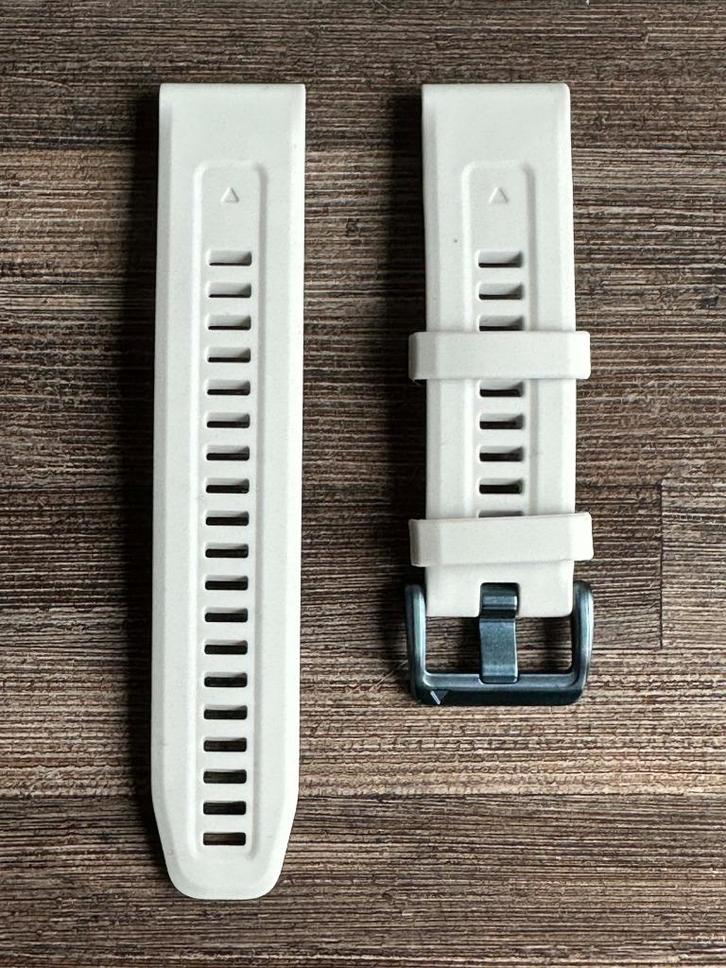 25123c Originele Nieuwe Garmin Quickfit horlogeband 22mm, Sieraden, Tassen en Uiterlijk, Sporthorloges, Nieuw, Android, Wit, Ophalen of Verzenden