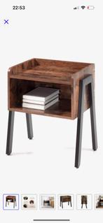 Nachtkastje, Huis en Inrichting, Tafels | Salontafels, 50 tot 100 cm, Rond, Ophalen of Verzenden, Zo goed als nieuw