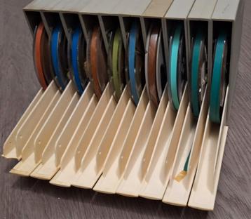 10 Bandrecorder Banden in Opbergbox beschikbaar voor biedingen