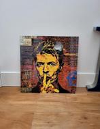 Kunst print David Bowie dibond hoogglans, Ophalen of Verzenden