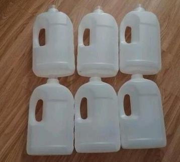 6x lege blanco flacons van 3L beschikbaar voor biedingen