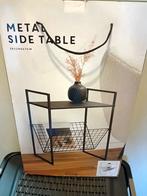 Side table, Huis en Inrichting, Tafels | Sidetables, Nieuw, Ophalen of Verzenden, Metaal, 25 tot 50 cm