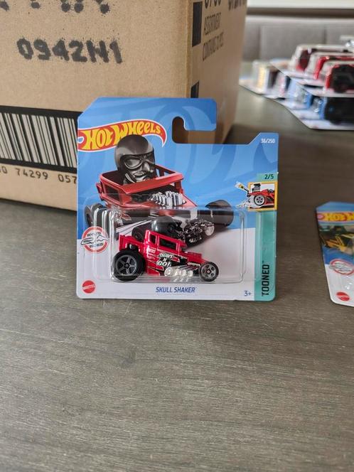 2022 K case Hot Wheels Skull Shaker, Hobby en Vrije tijd, Modelauto's | Overige schalen, Ophalen of Verzenden
