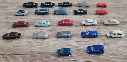 N-spoor, set van 22 auto's diverse merken en diverse kleuren, Hobby en Vrije tijd, Modeltreinen | N-Spoor, Nieuw, Overige typen