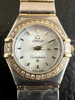OMEGA Constallation Dameshorloge met diamantjes, Overige merken, Gebruikt, Staal, Polshorloge