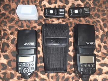 Canon speedlite 430ex ll en 580ex ll beschikbaar voor biedingen