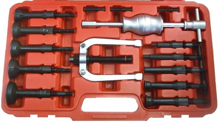 Lager trekker set 16dlg. Profi.  Complete set  Nieuw, Auto diversen, Autogereedschap, Nieuw, Ophalen of Verzenden