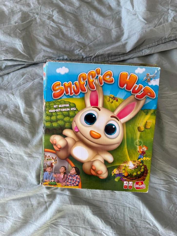 Snuffie Hup, Hobby en Vrije tijd, Gezelschapsspellen | Bordspellen, Gebruikt, Drie of vier spelers, Ophalen of Verzenden