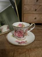 Royal Heritage kop en schotel, Antiek en Kunst, Antiek | Servies los, Ophalen of Verzenden