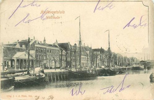 (388-568-031) Hellevoetsluis Westkade, Verzamelen, Ansichtkaarten | Nederland, Zuid-Holland, Verzenden
