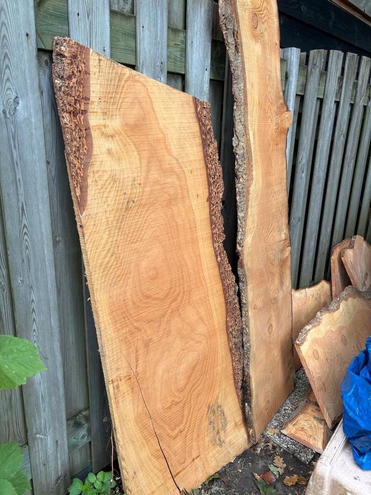 Douglas Schaaldelen, Doe-het-zelf en Verbouw, Hout en Planken, Gebruikt, Plank, Overige houtsoorten, Minder dan 200 cm, 25 tot 50 mm