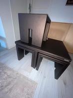 Istikbal tafel met4 bijzettafels, Overige materialen, Gebruikt, 75 cm of meer, Rechthoekig