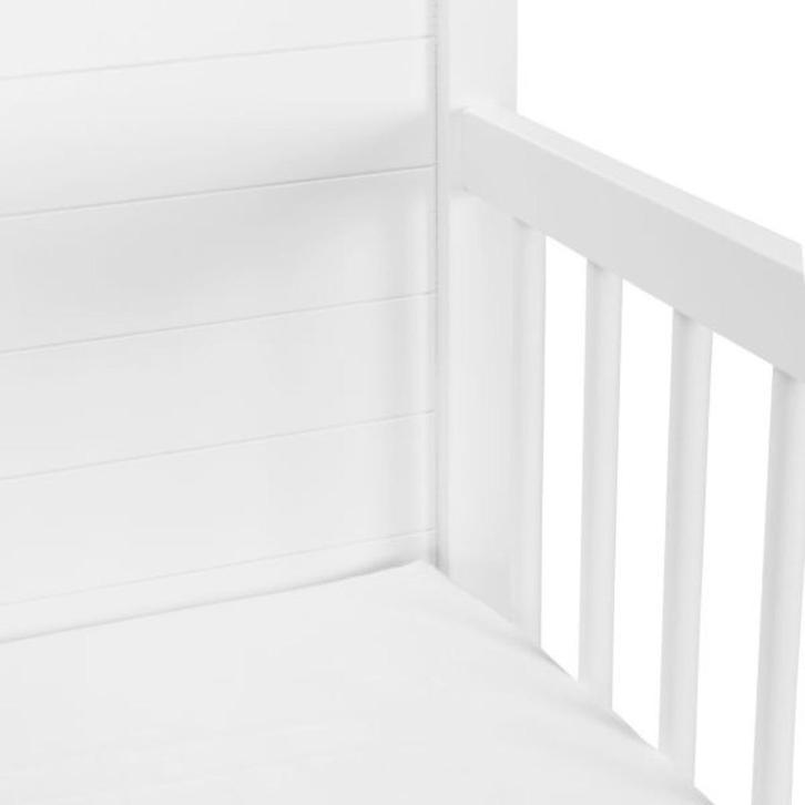 Kidsmill baby wiegje 2 st wit hout 0-6 mnd evt.voor tweeling, Kinderen en Baby's, Babywiegjes en Ledikanten, Gebruikt, Wieg, Ophalen