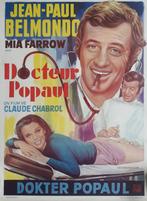 JEAN PAUL BELMONDO🎬DOCTEUR POPAUL>MIA FARROW>CLAUDE CHABROL, Ophalen of Verzenden, A1 t/m A3, Film en Tv, Rechthoekig Staand