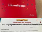 Musical Frozen 2 kaartjes, Tickets en Kaartjes, Twee personen