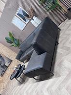 ZGAN De Bommel Hoekbank Microleer - Antraciet - 271 x 208, Huis en Inrichting, Banken | Bankstellen, Ophalen, 250 tot 300 cm, -