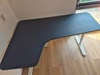 Ikea Bekant hoekbureau links 160 x 110, Ophalen, In hoogte verstelbaar, Zo goed als nieuw, Bureau