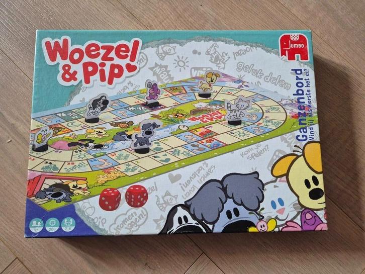 Woezel en Pip Tovertuin Ganzenbord, Hobby en Vrije tijd, Gezelschapsspellen | Bordspellen, Gebruikt, Ophalen of Verzenden