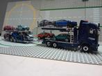 WSI Volvo Autotransporter 1:50, Hobby en Vrije tijd, Modelauto's | 1:50, Ophalen of Verzenden, Zo goed als nieuw, Bus of Vrachtwagen