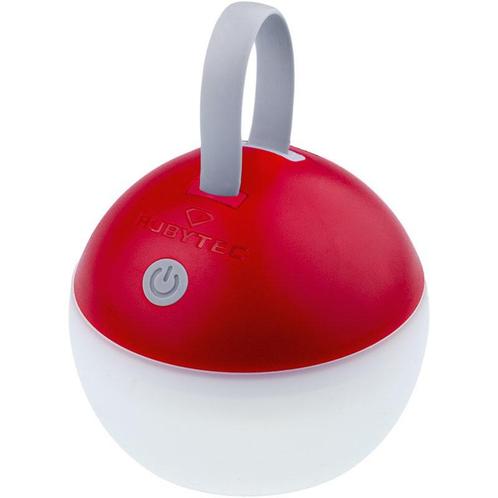 RUBYTEC BULB USB LANTERN ROOD, Caravans en Kamperen, Kampeeraccessoires, Nieuw, Ophalen of Verzenden