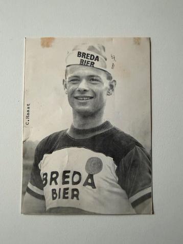 Fotokaart Cees Haest Breda Bier team wielrennen beschikbaar voor biedingen