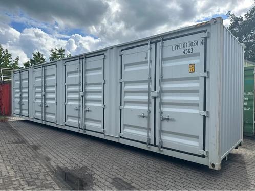 LYPU 40 ft High Cube Zeecontainer met 4 zijdeuren ‼️, Zakelijke goederen, Machines en Bouw | Keten en Containers, Ophalen