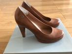 Leren pumps- maat 38 No Stress, Kleding | Dames, Schoenen, Pumps, Bruin, Ophalen of Verzenden, Zo goed als nieuw