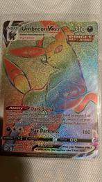 Umbreon vmax rainbow, Hobby en Vrije tijd, Verzamelkaartspellen | Pokémon, Ophalen of Verzenden, Zo goed als nieuw, Losse kaart