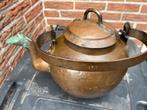 (Rood) Koperen melkbus en ketel, Antiek en Kunst, Ophalen of Verzenden, Koper