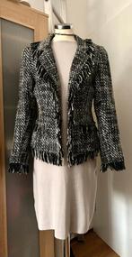 Chique jurk met jasje 38/40, Maat 38/40 (M), Beige, Ophalen of Verzenden, Zo goed als nieuw