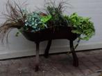 Plantenbak bloembak hout vintage gebogen model rural style, Ophalen of Verzenden