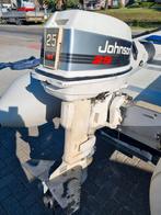 Johnson 25 pk,  2 takt, Watersport en Boten, Buiten- en Binnenboordmotoren, 5 tot 10 pk, Benzine, Buitenboordmotor, Gebruikt