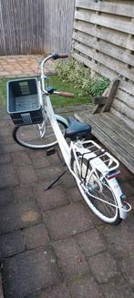 Witte Cortina transportfiets met Mand, 50 tot 53 cm, Ophalen, Overige merken, Gebruikt