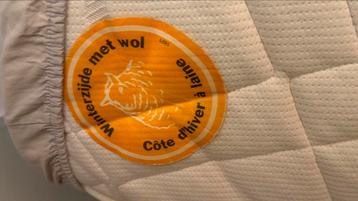 Compleet logeerbed (Ikea) met matras en lattenbodem - afbeelding 4