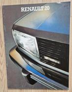 Folders Renault 20, Verzenden, Zo goed als nieuw, Renault