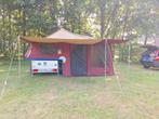 3DOG trailerdog met trekkersluifel, grote luifel, voortent, Ophalen