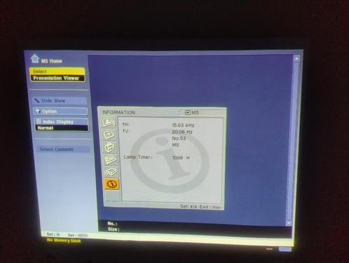 Sony VPL-CX5 LCD beamer, Audio, Tv en Foto, Beamers, Gebruikt, LCD, Ophalen of Verzenden