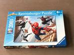 Puzzel Spiderman - 200 stukjes, Ophalen of Verzenden, Meer dan 50 stukjes, Zo goed als nieuw, 6 jaar of ouder