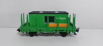 Bam Rongen Wagon met Bouwkeet *Nieuwstaat* (06) beschikbaar voor biedingen